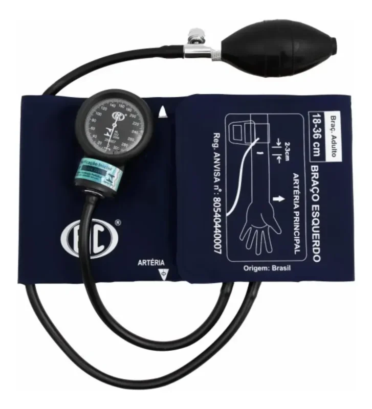 APARELHO DE PRESS.NY VELCRO NEW INNOVA PLUS AZUL - ADULTO - BIC