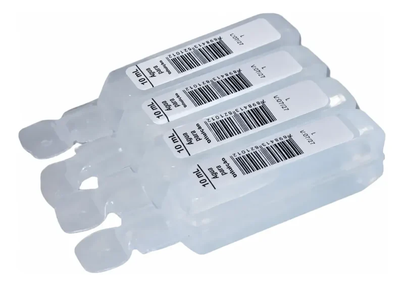 AGUA P/ INJECAO AMPOLA 10ML - SAMTEC