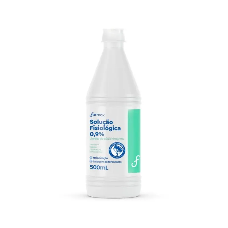 CLORETO DE SODIO 0,9% (SORO FISIO.) 500ML