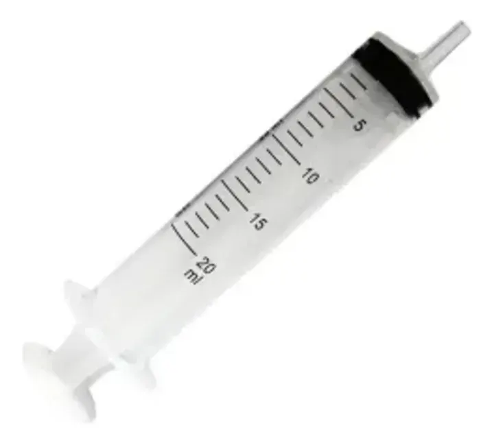 SERINGA DESCARTÁVEL 20ML SEM AGULHA LUER SLIP SR