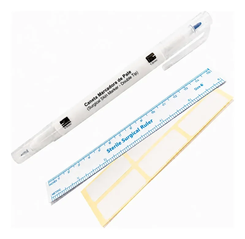 CANETA MARCADORA PONTA PADRAO ESTERIL WILTEX