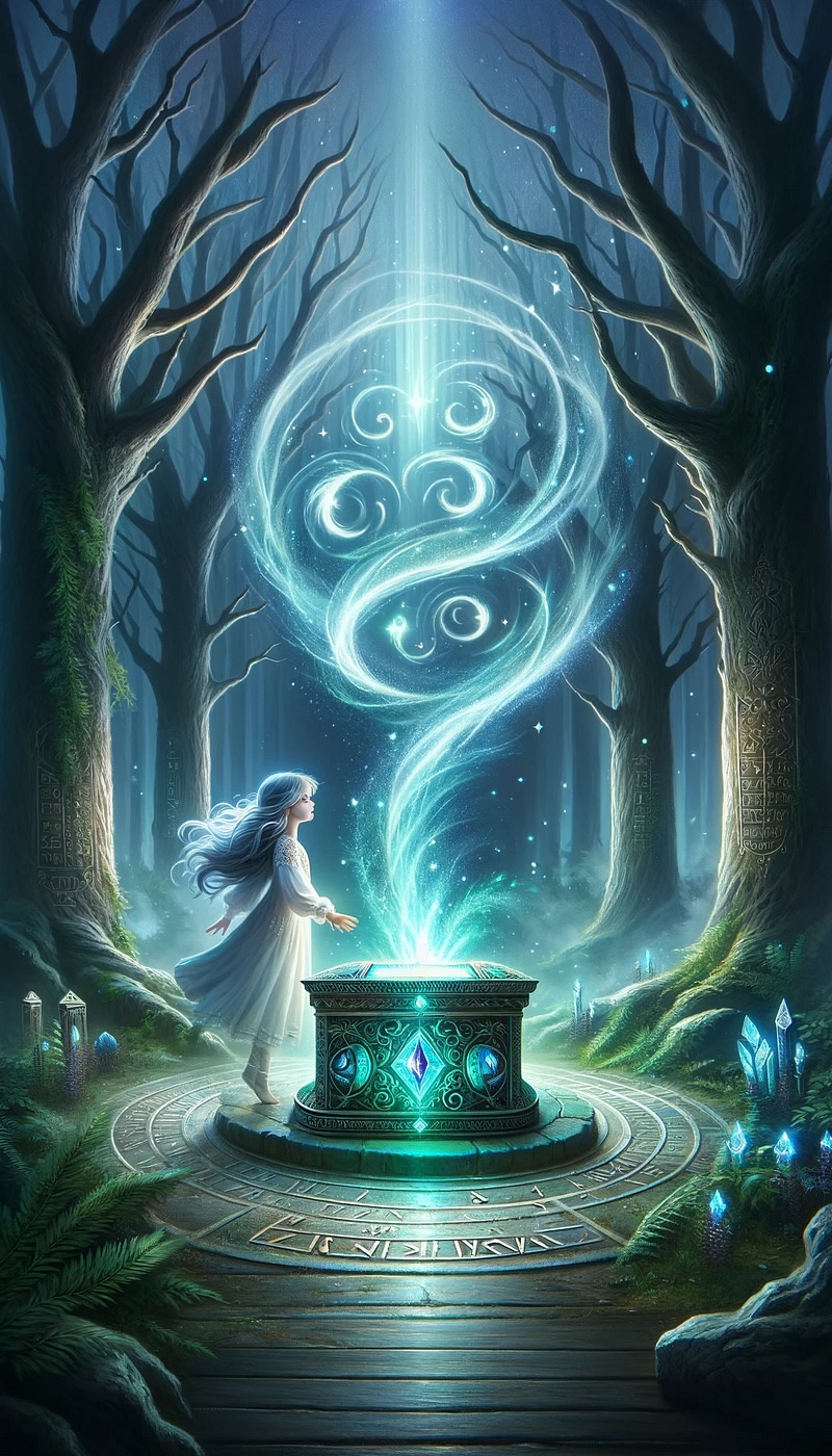 Third interpretation with magical elements