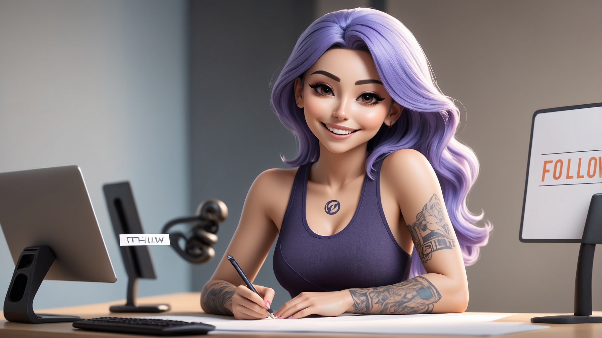 Leonardo AI | Athena Character Reference