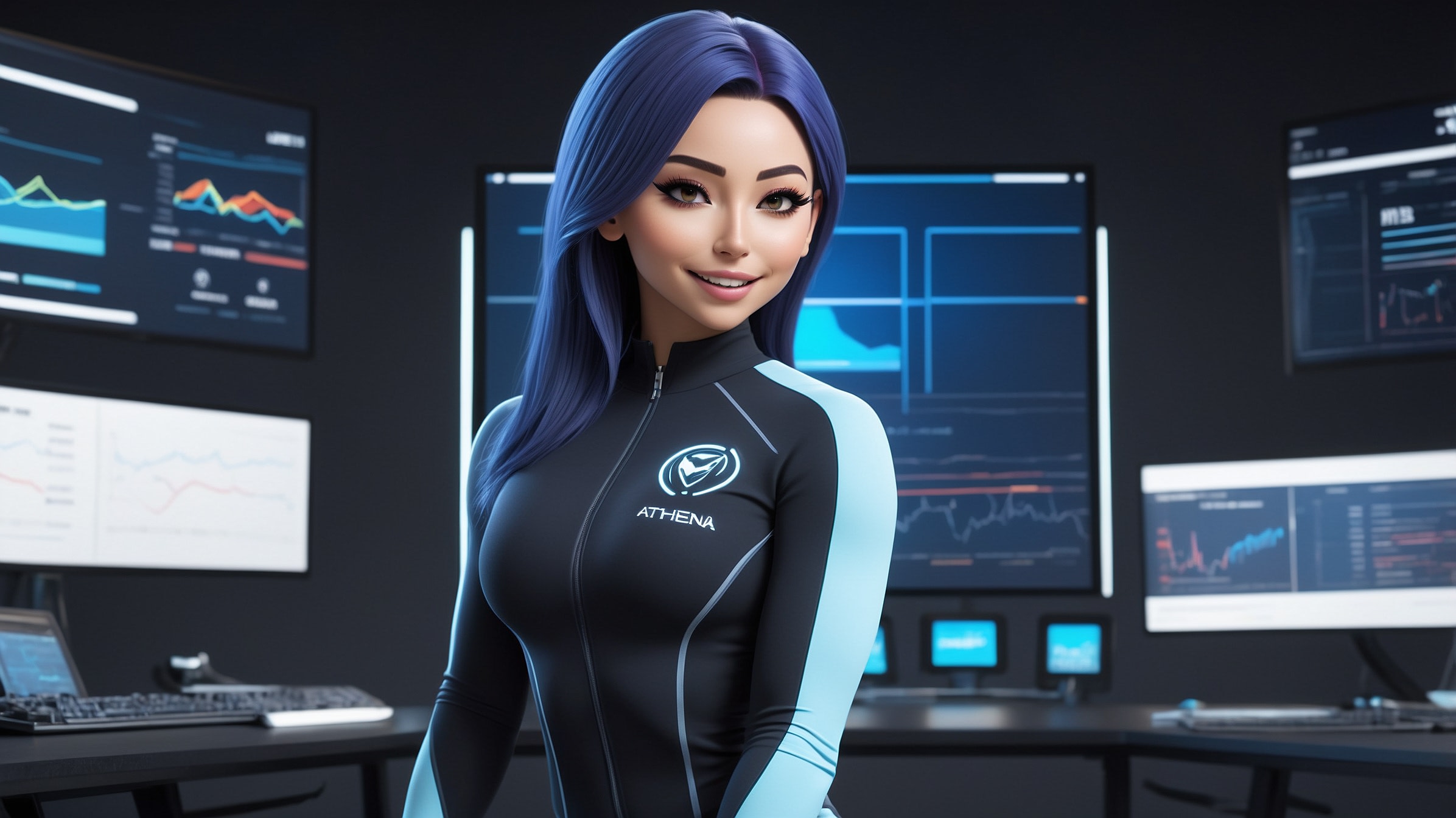 Leonardo AI | Athena Character Reference