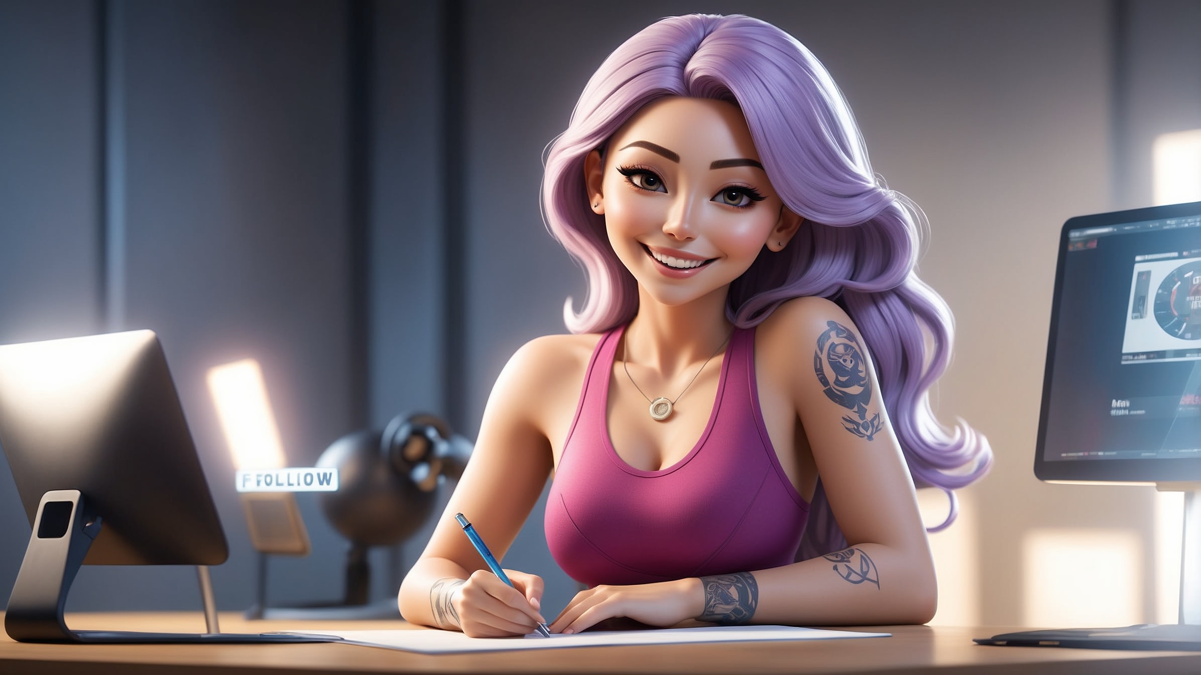 Leonardo AI | Athena Character Reference