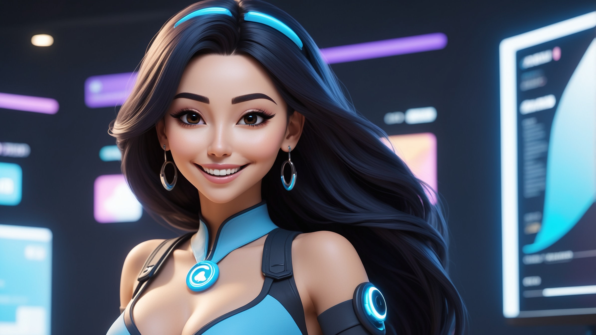 Leonardo AI | Athena Character Reference