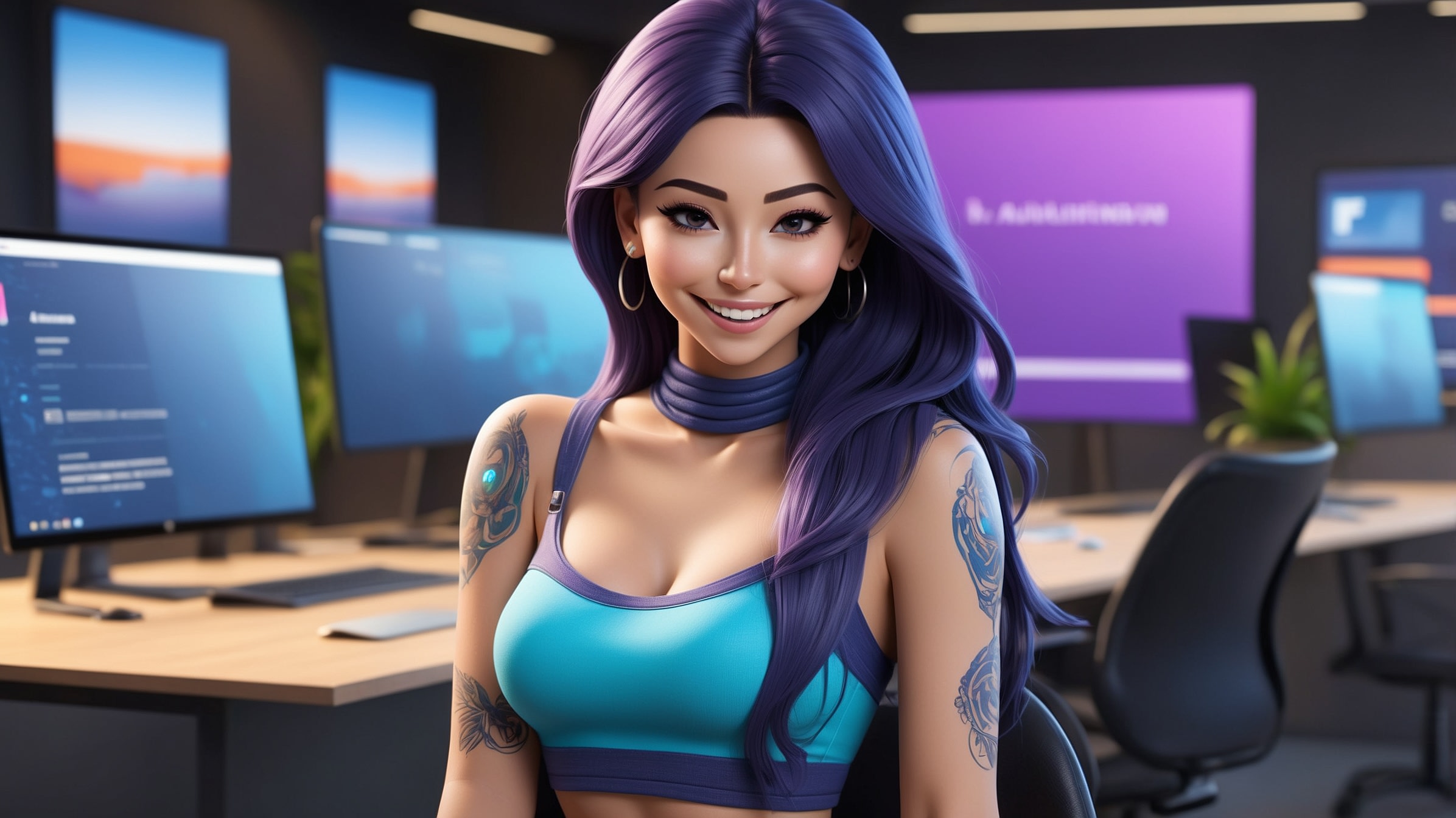 Leonardo AI | Athena Character Reference