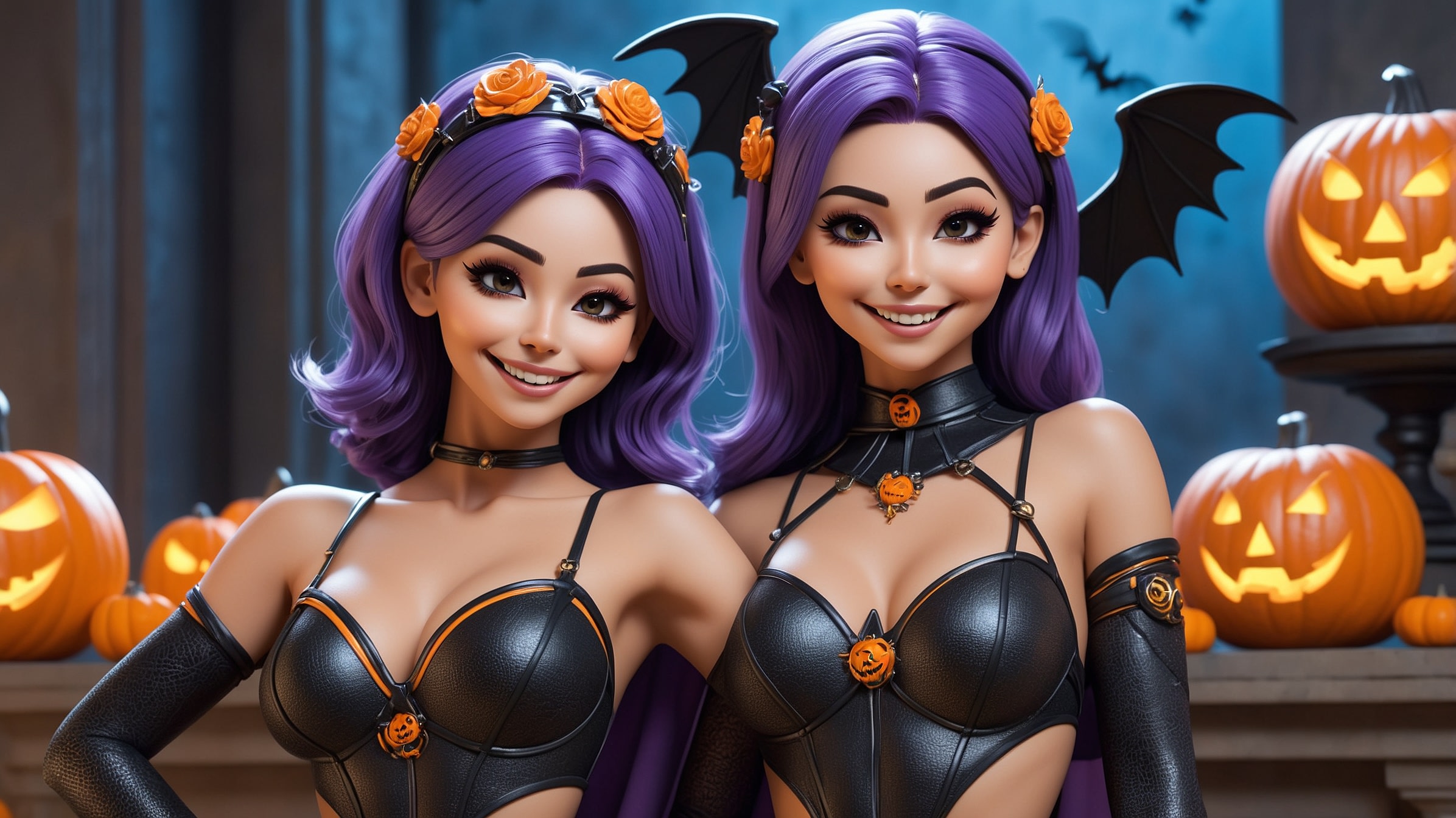 Leonardo AI | Athena Character Reference | Happy Halloween!