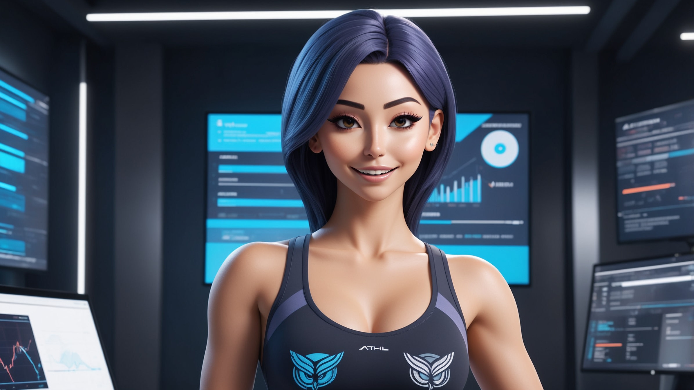 Leonardo AI | Athena Character Reference | Happy Halloween!