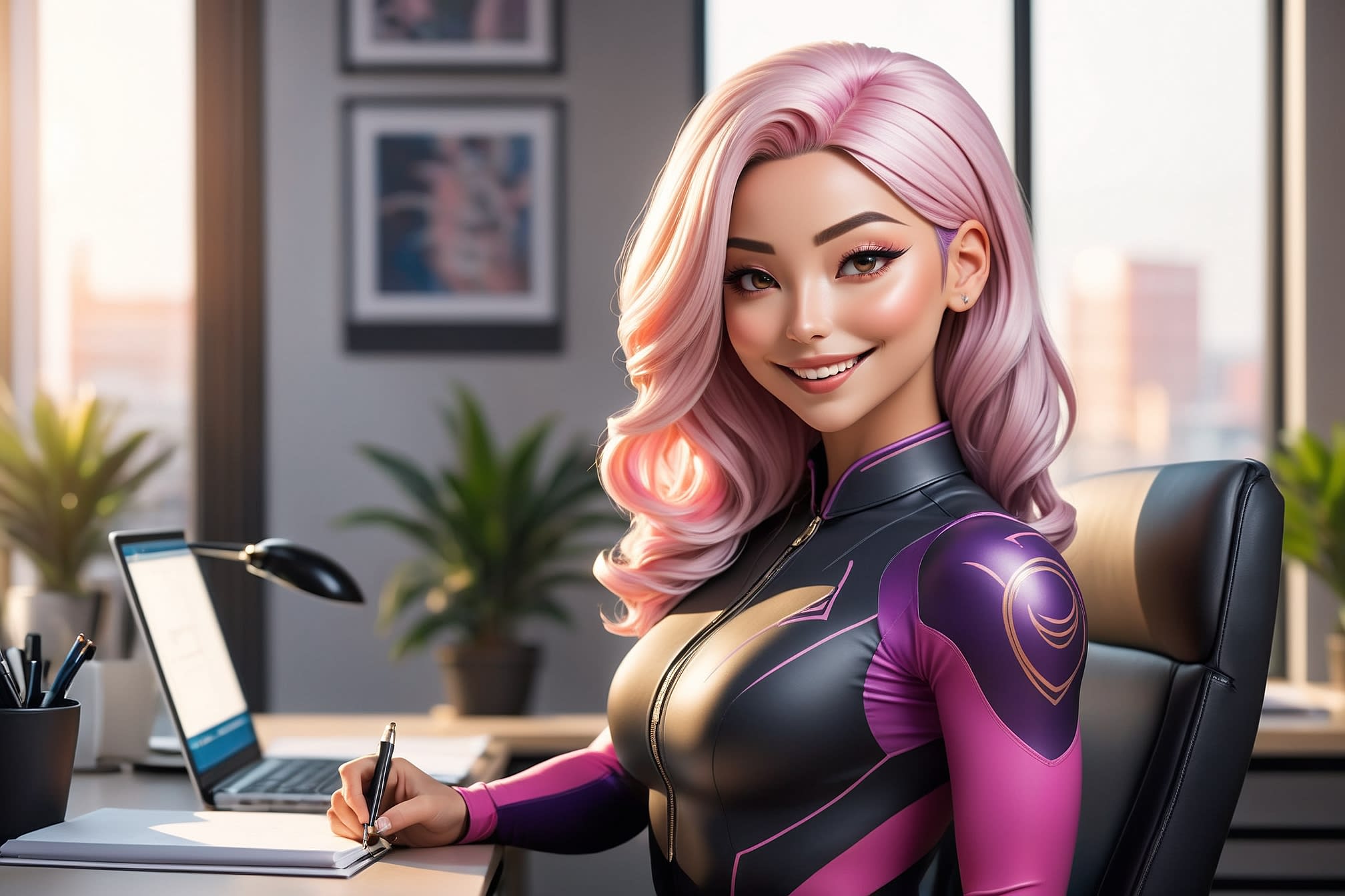 Leonardo AI | Athena Character Reference