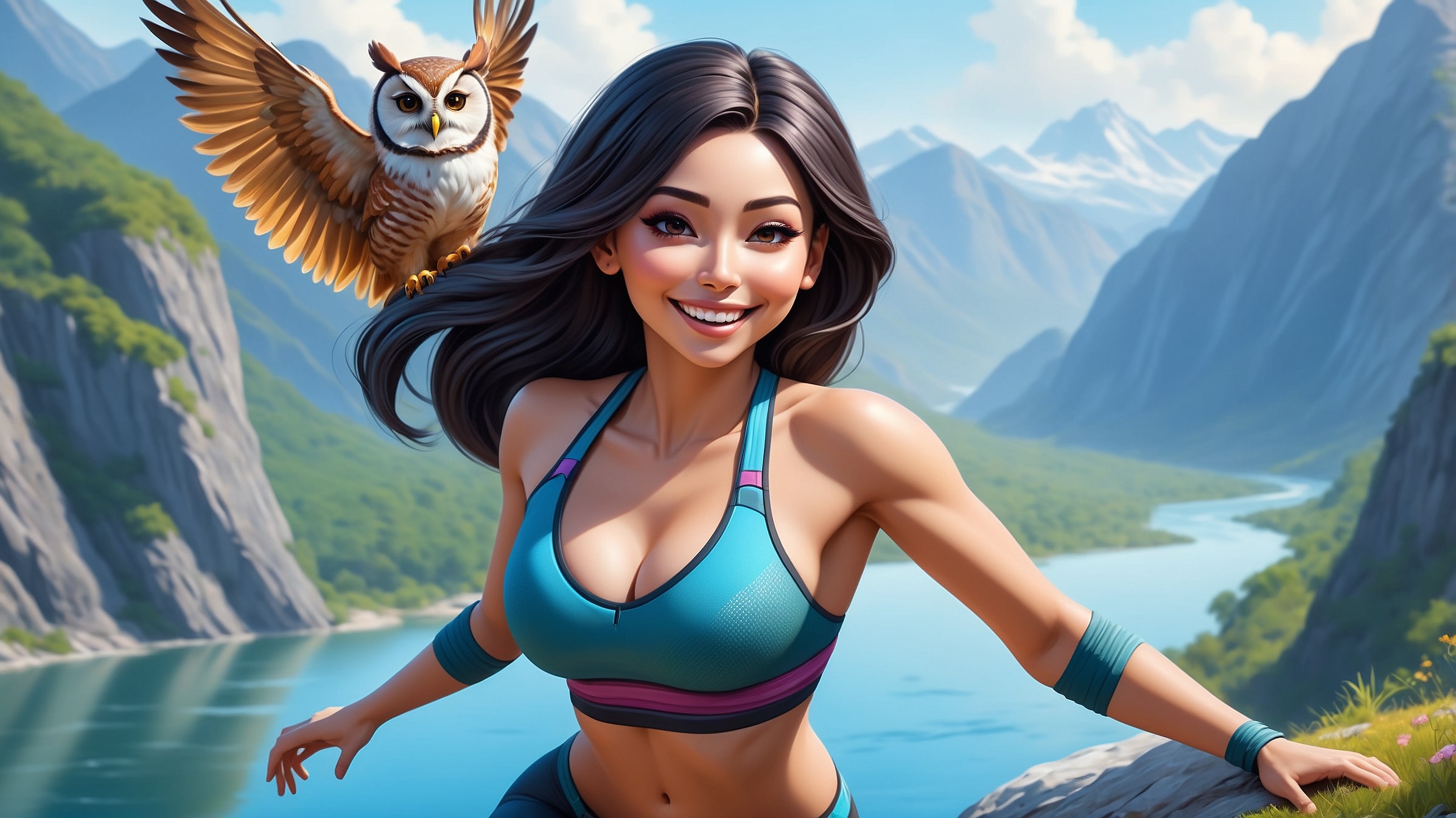 Leonardo AI | Athena Character Reference