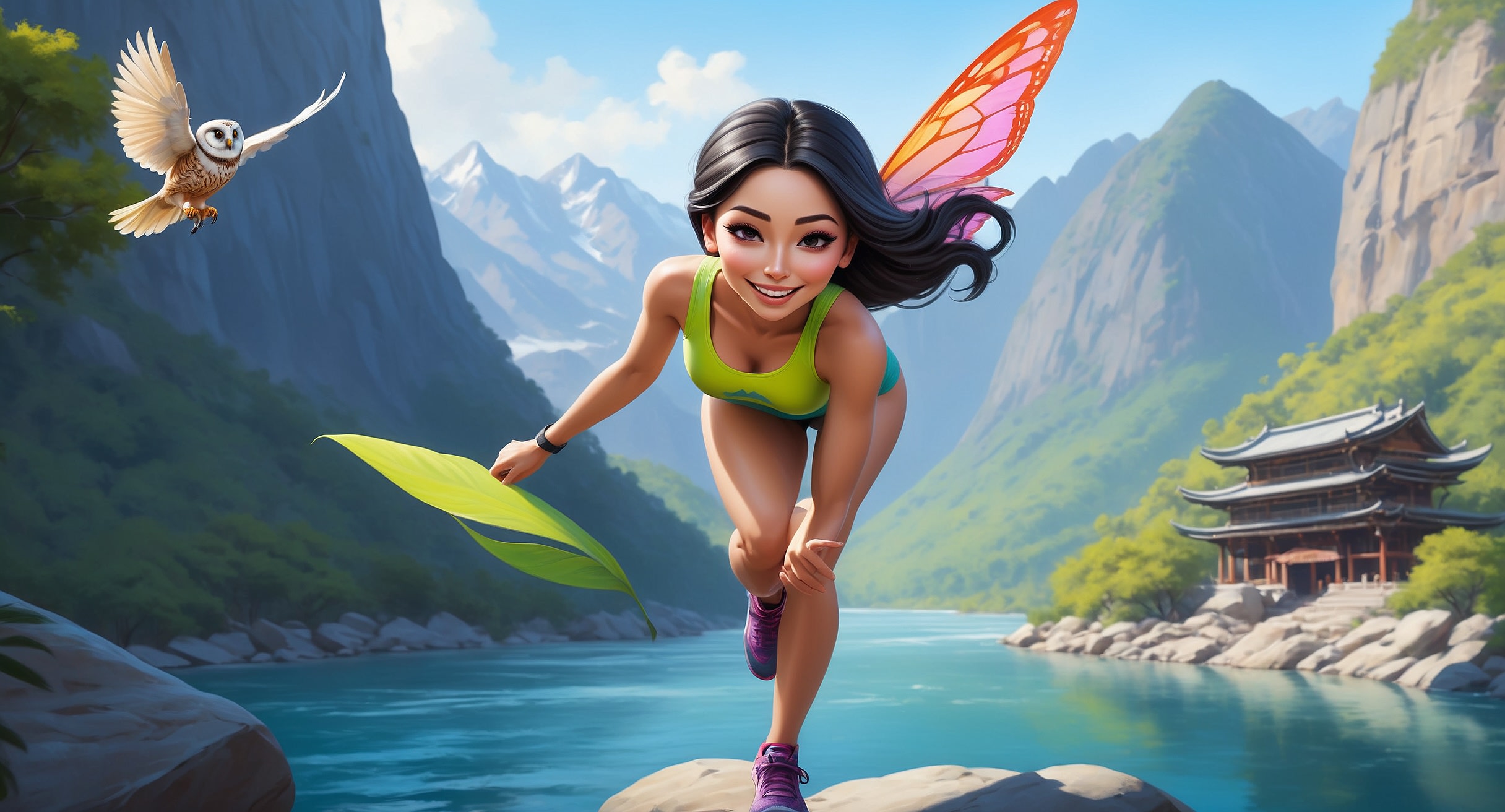 Leonardo AI | Athena Character Reference