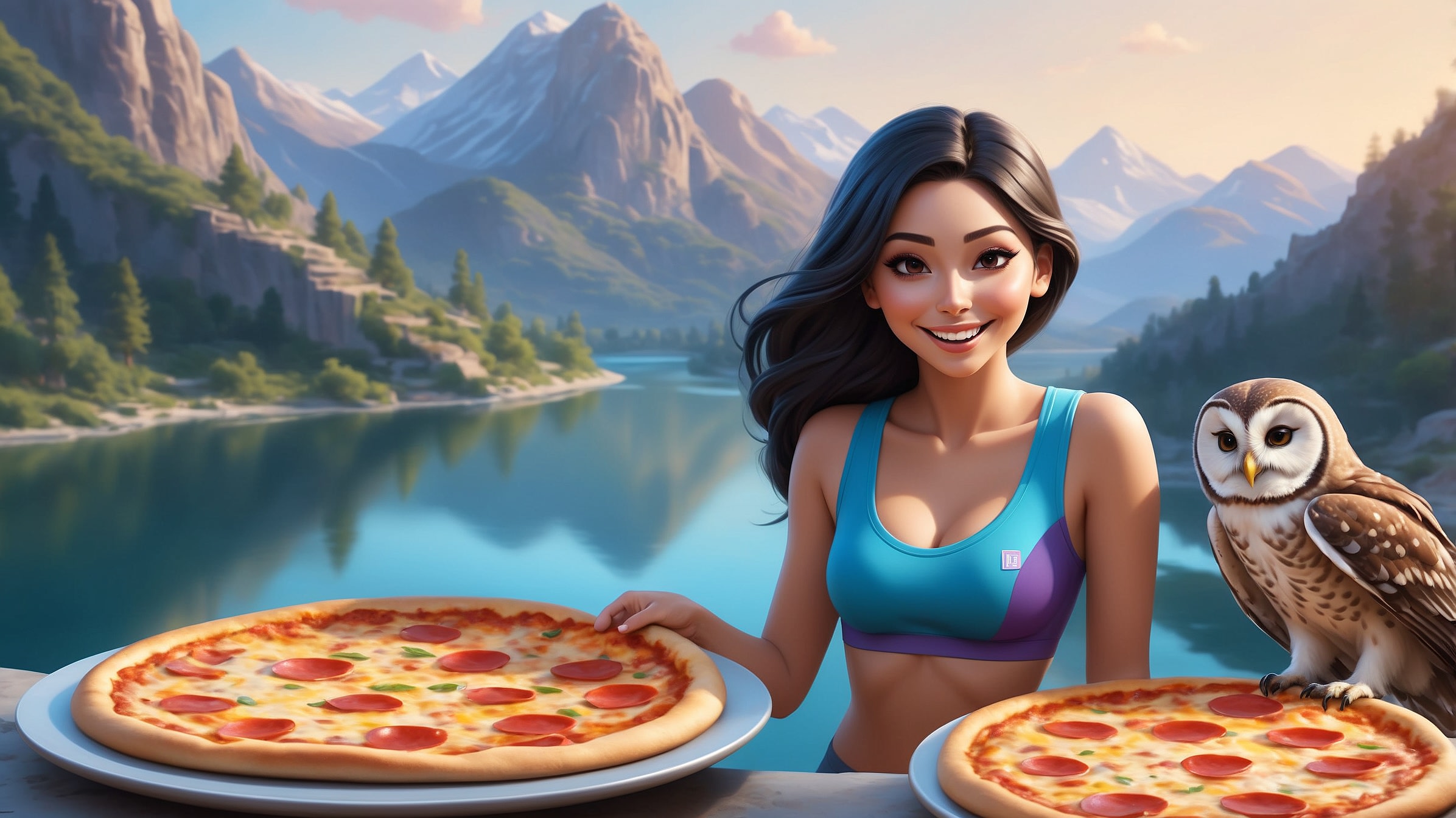 Leonardo AI | Athena Character Reference