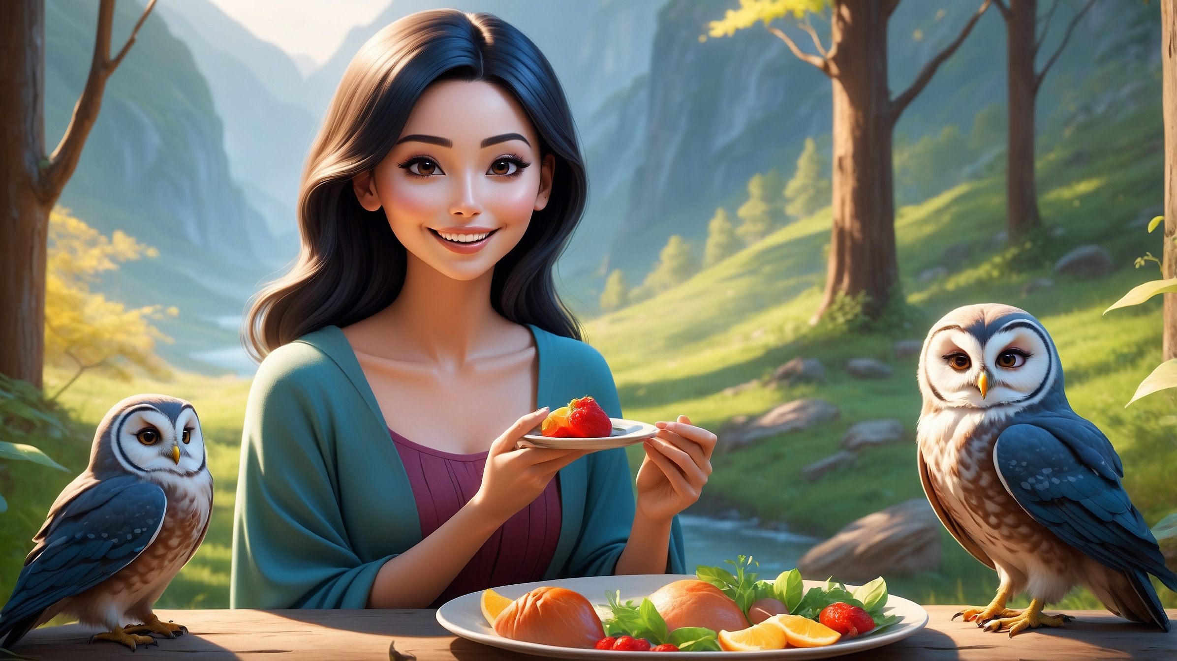 Leonardo AI | Athena Character Reference