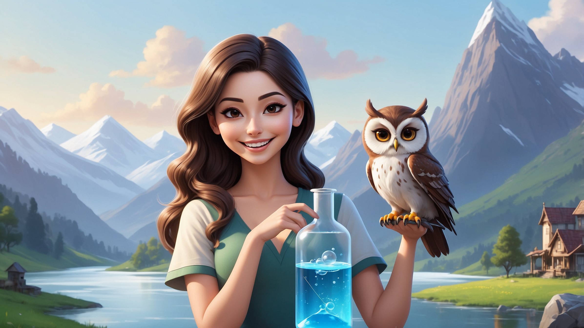 Leonardo AI | Athena Character Reference