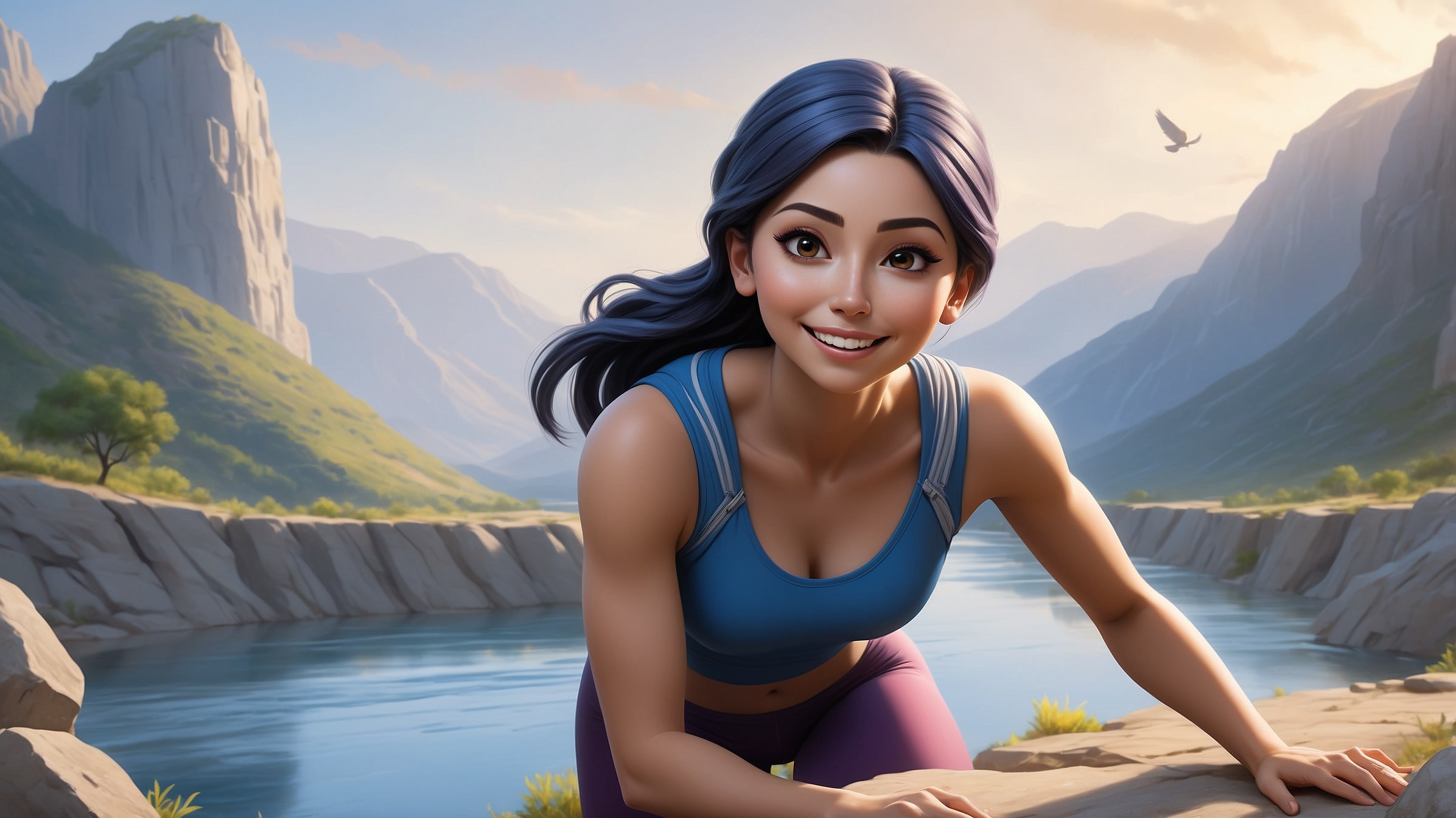 Leonardo AI | Athena Character Reference