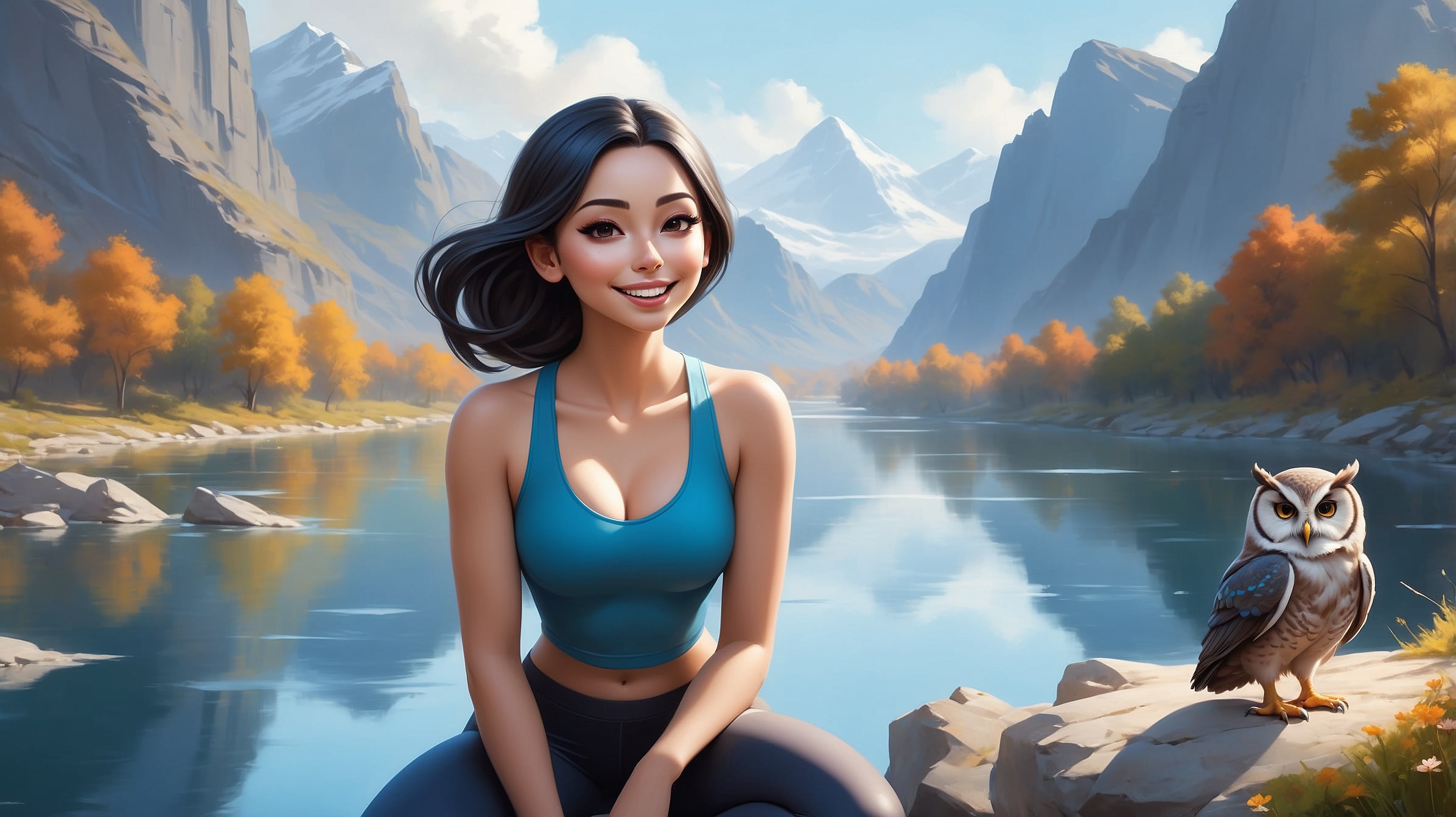 Leonardo AI | Athena Character Reference