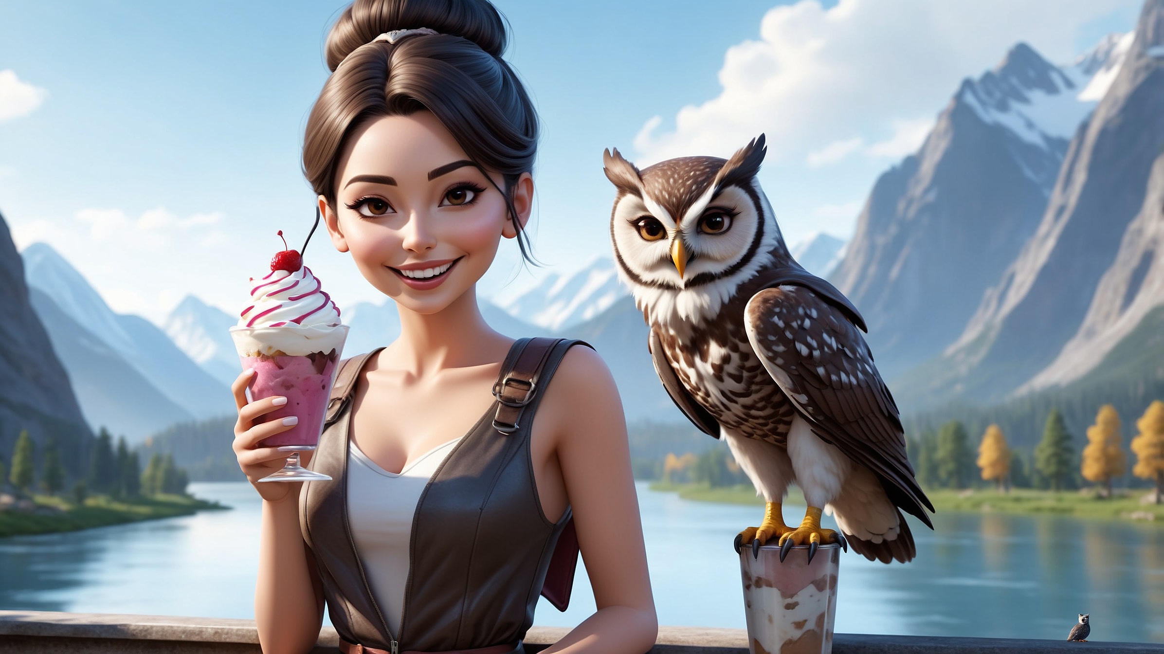 Leonardo AI | Athena Character Reference