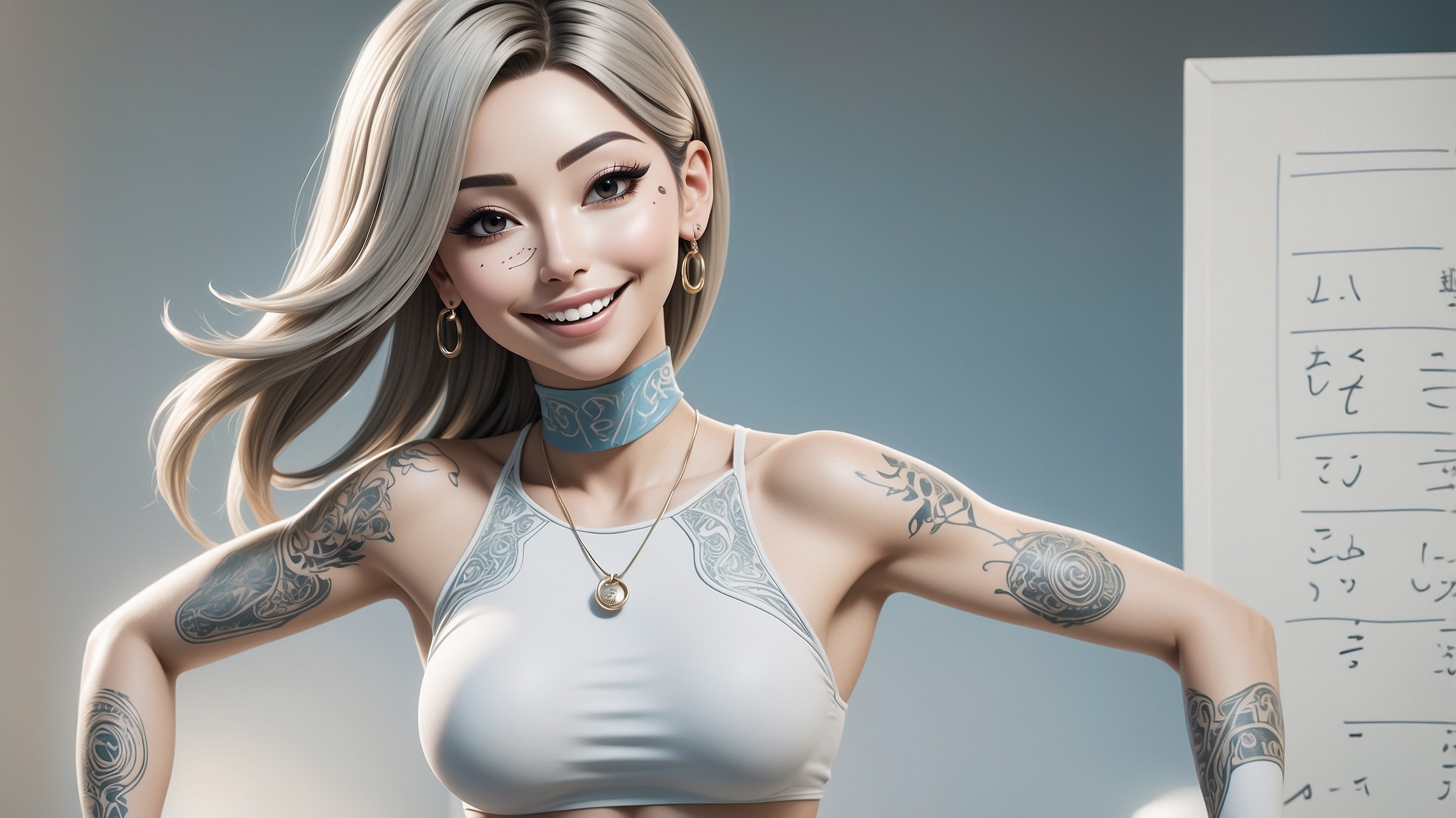 Leonardo AI | Athena Character Reference