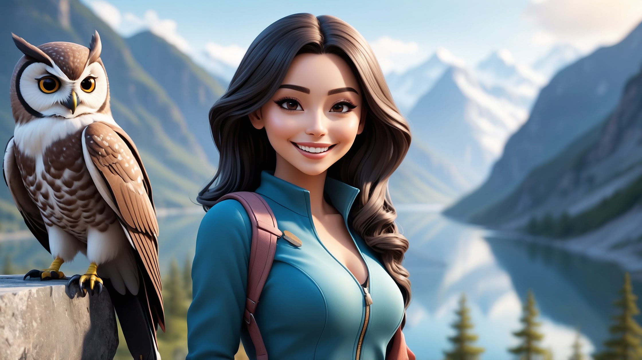 Leonardo AI | Athena Character Reference