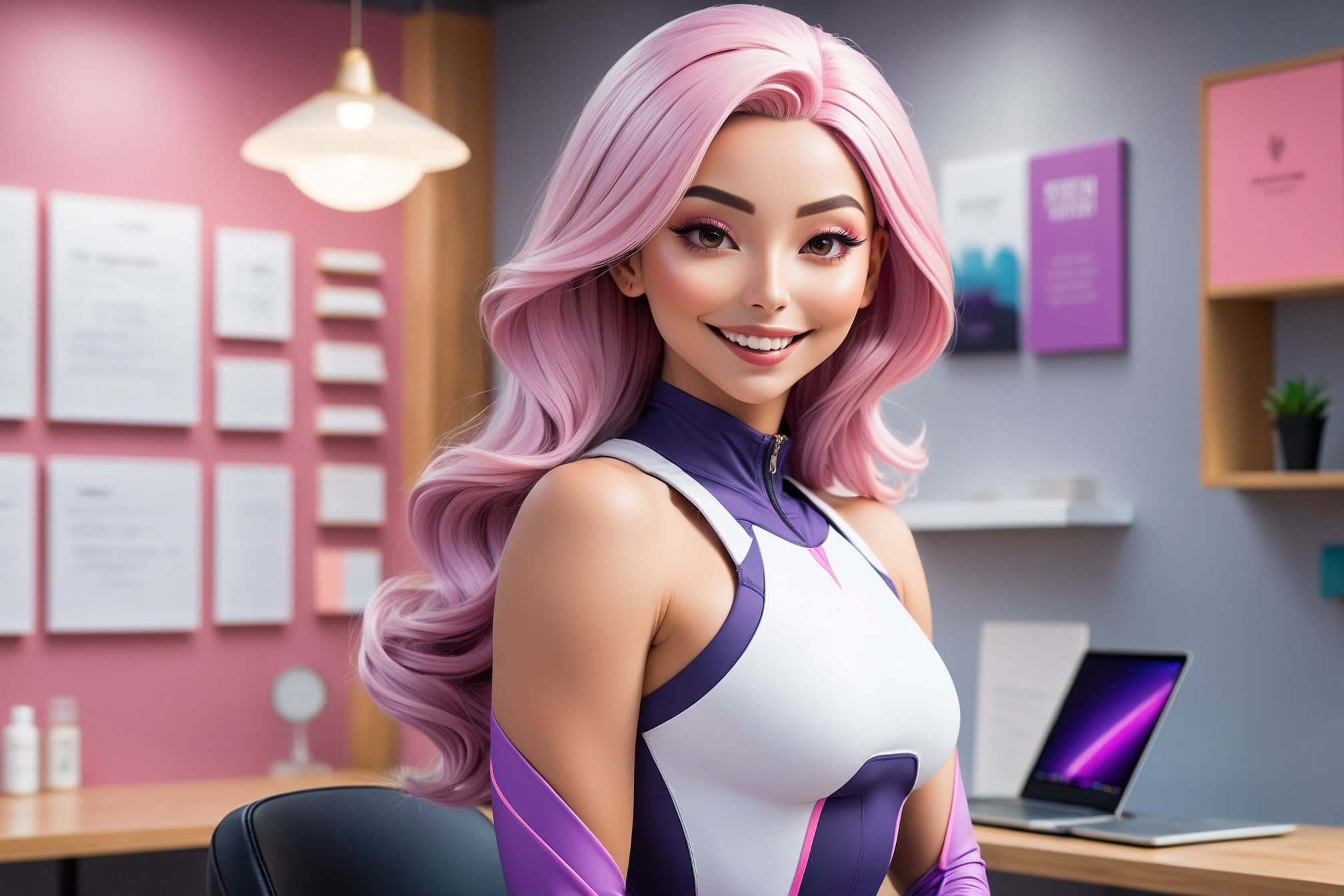 Leonardo AI | Athena Character Reference