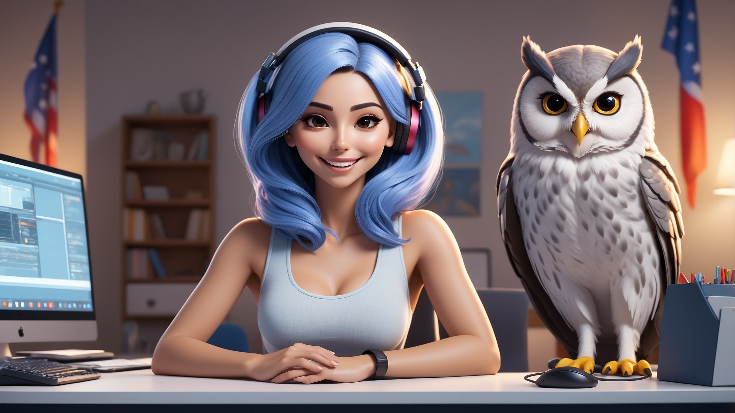 Leonardo AI | Athena Character Reference