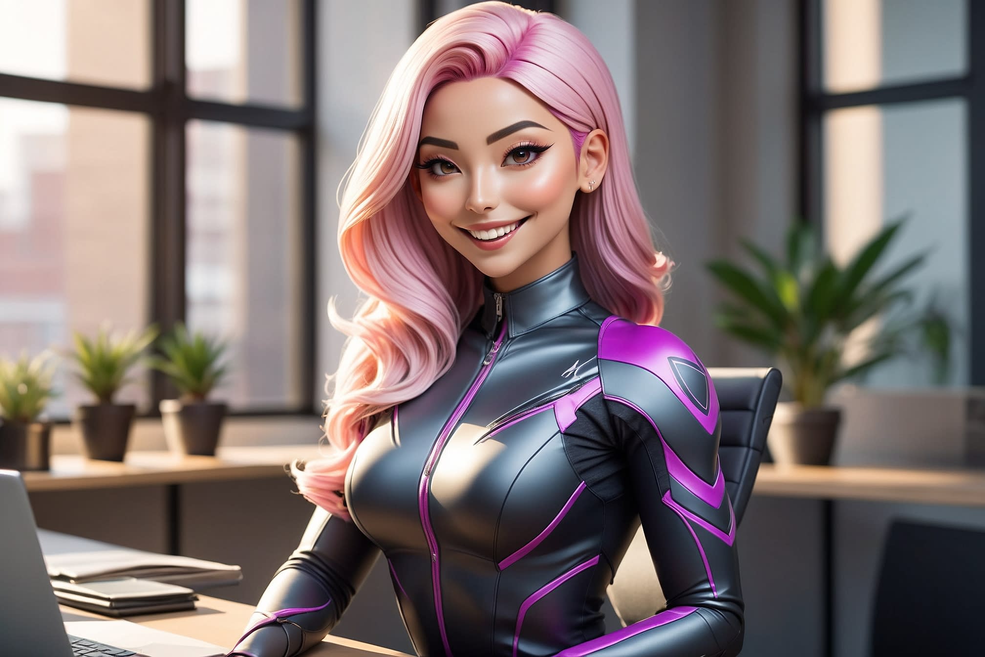 Leonardo AI | Athena Character Reference