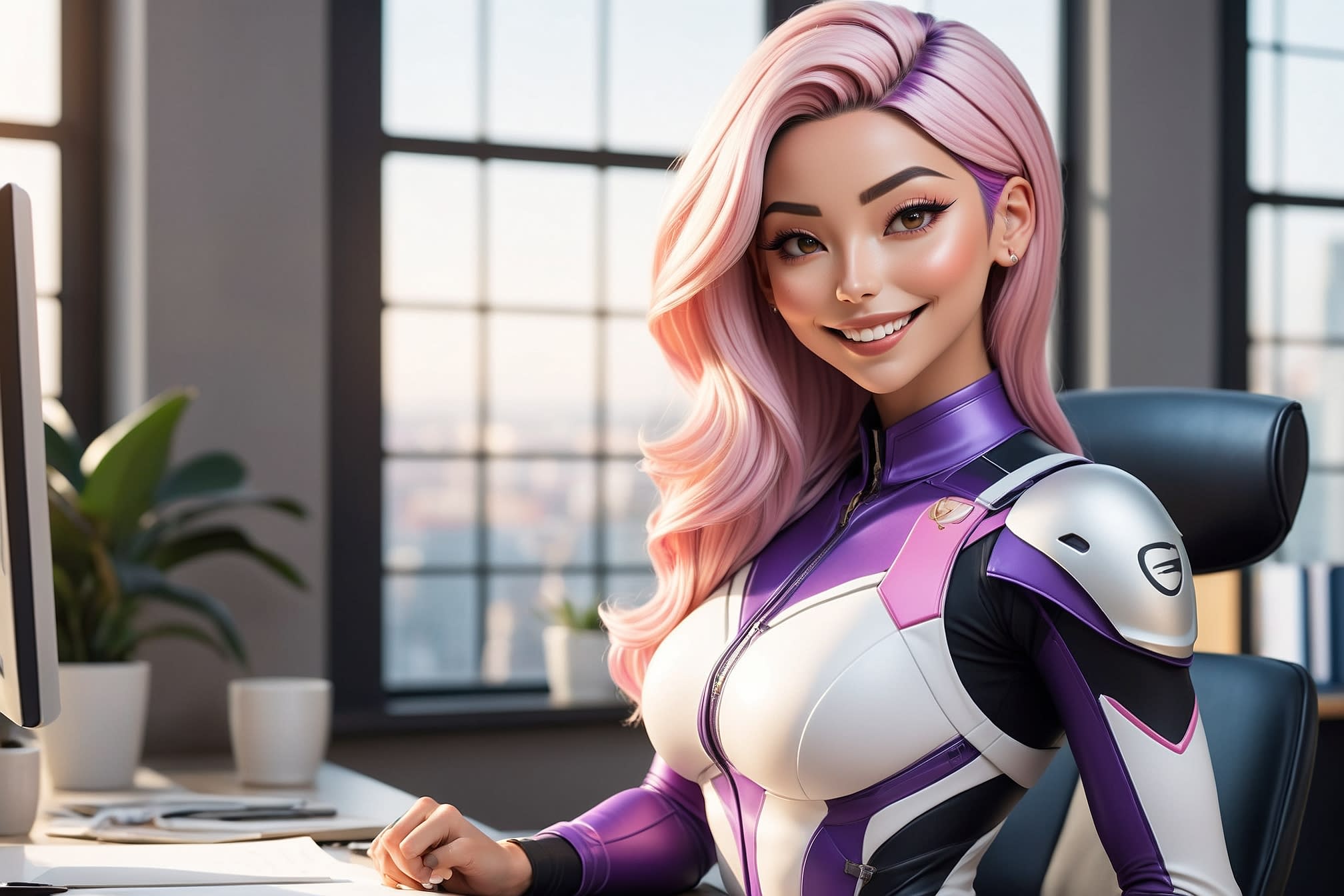 Leonardo AI | Athena Character Reference