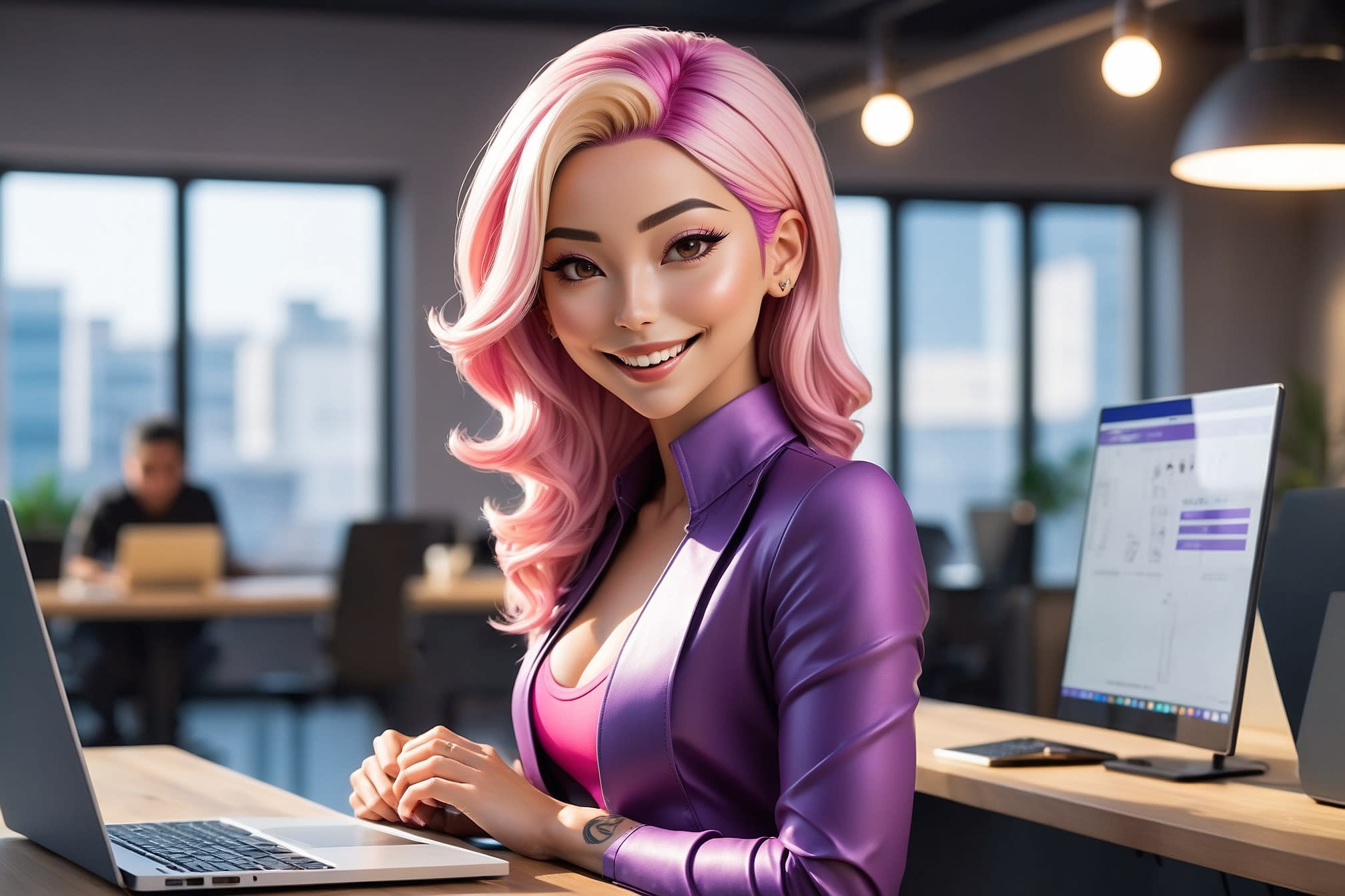 Leonardo AI | Athena Character Reference