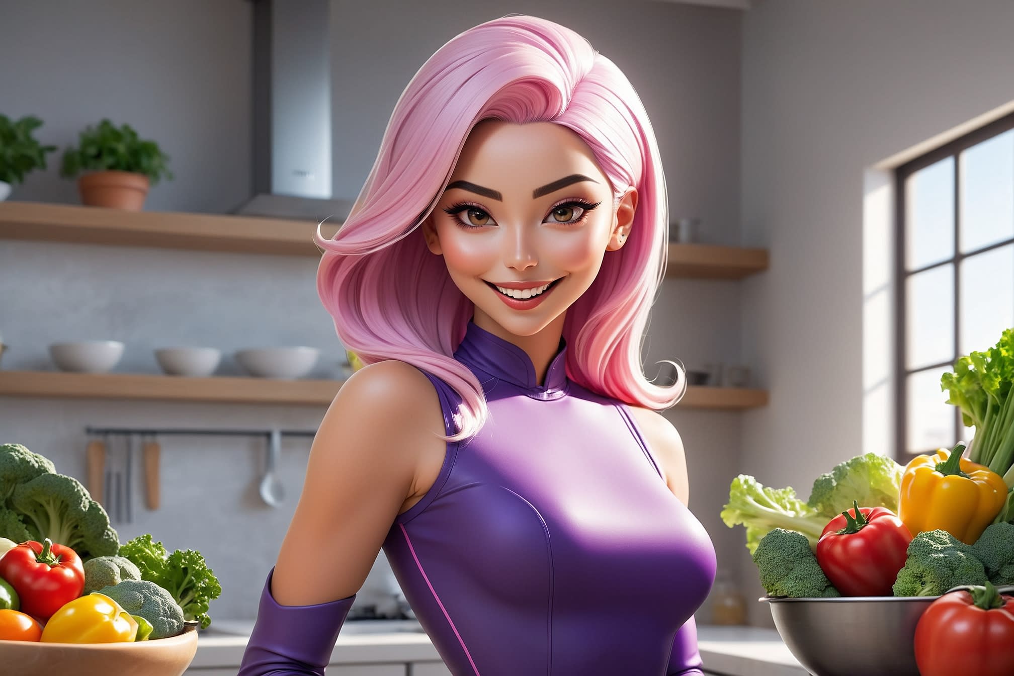 Leonardo AI | Athena Character Reference