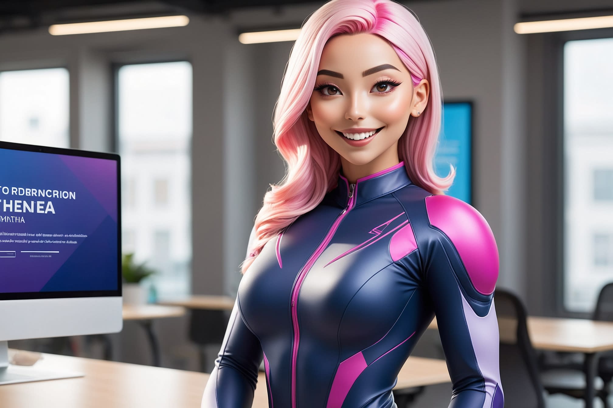 Leonardo AI | Athena Character Reference