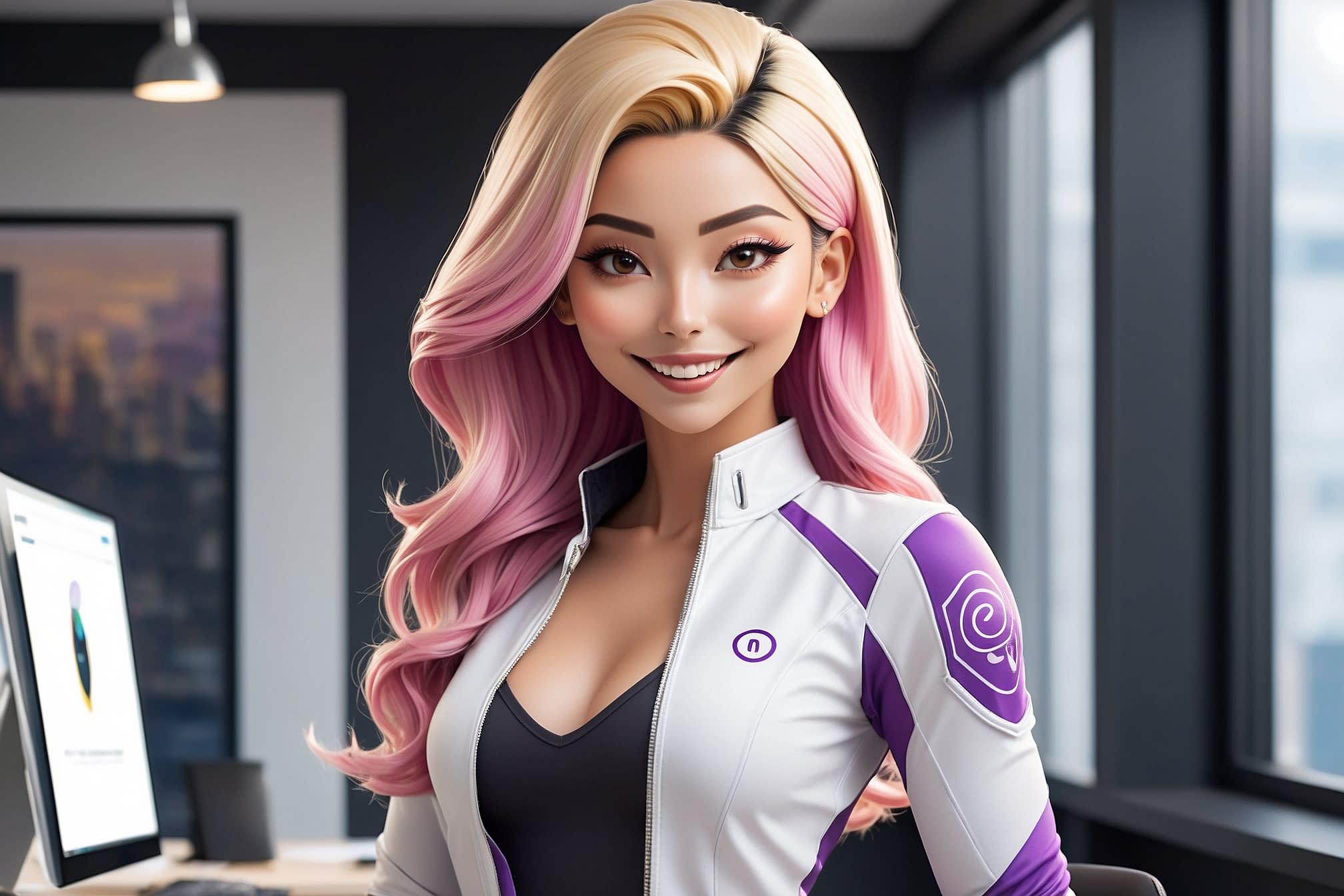 Leonardo AI | Athena Character Reference