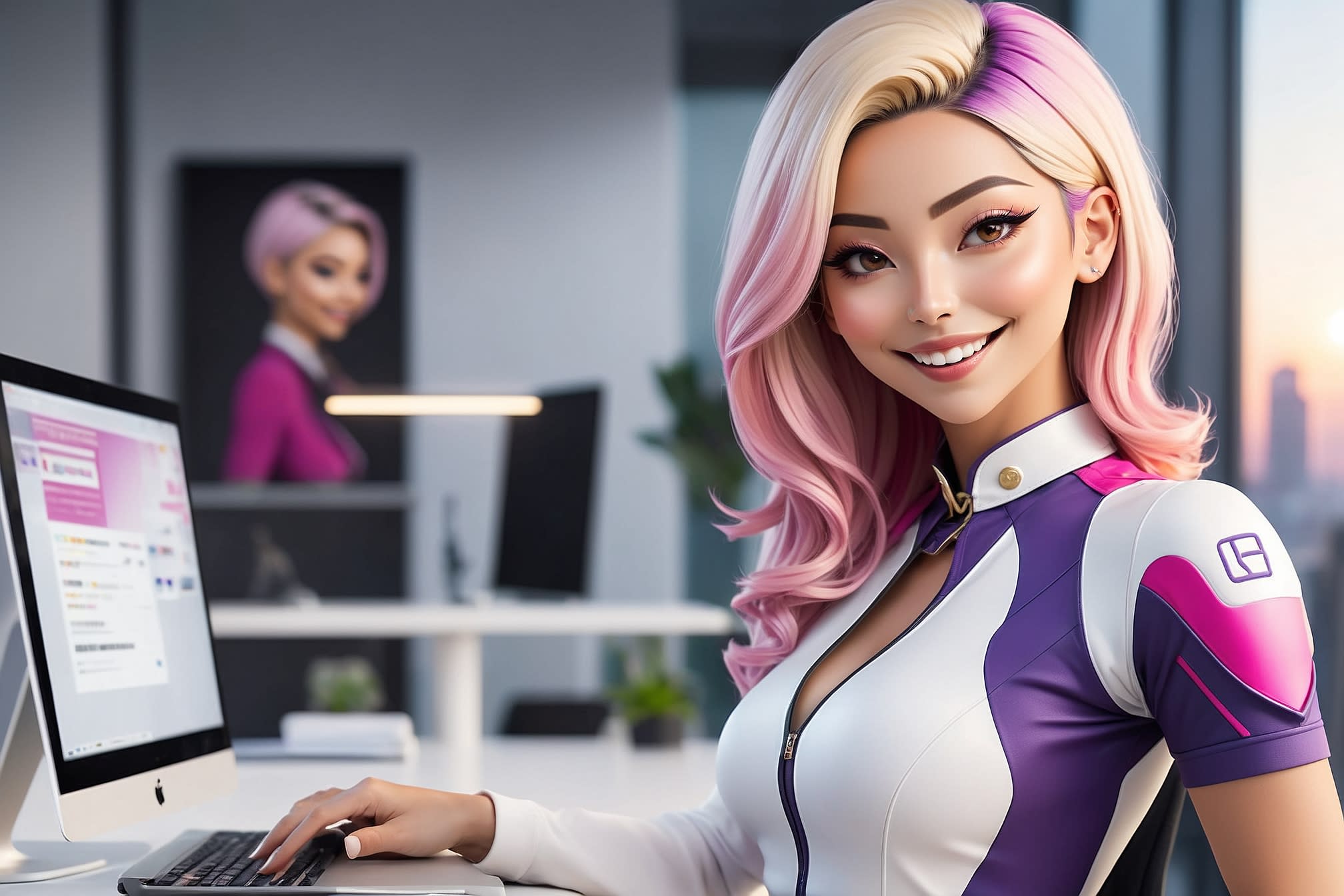 Leonardo AI | Athena Character Reference