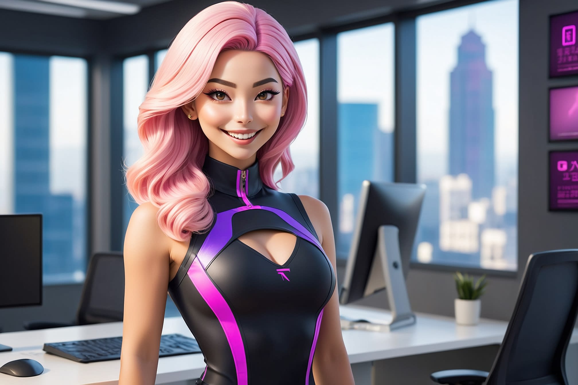 Leonardo AI | Athena Character Reference