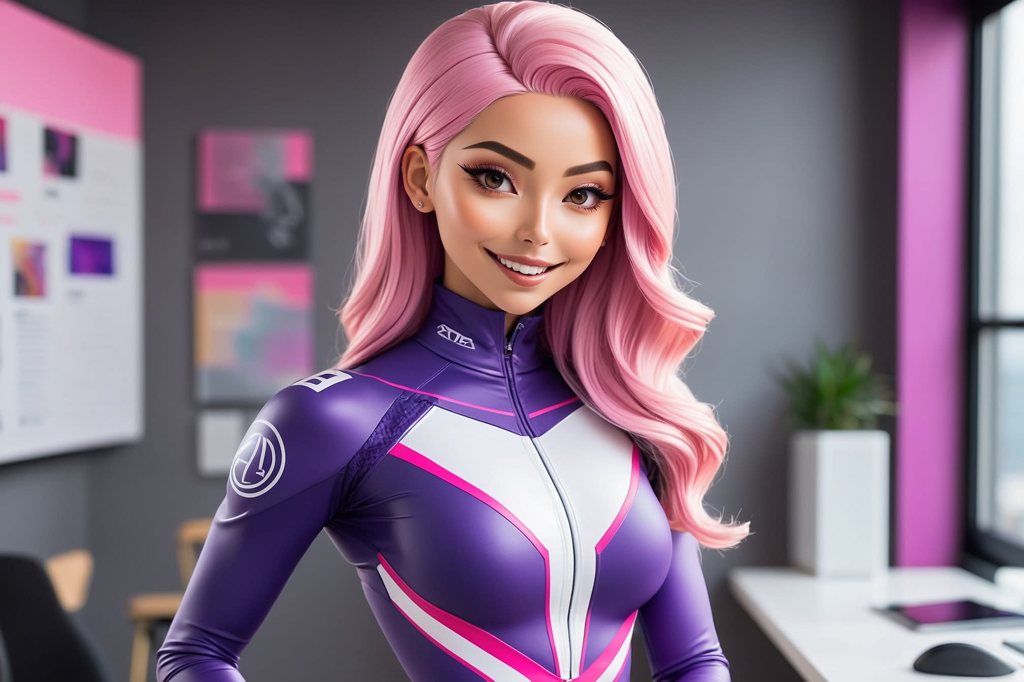 Leonardo AI | Athena Character Reference