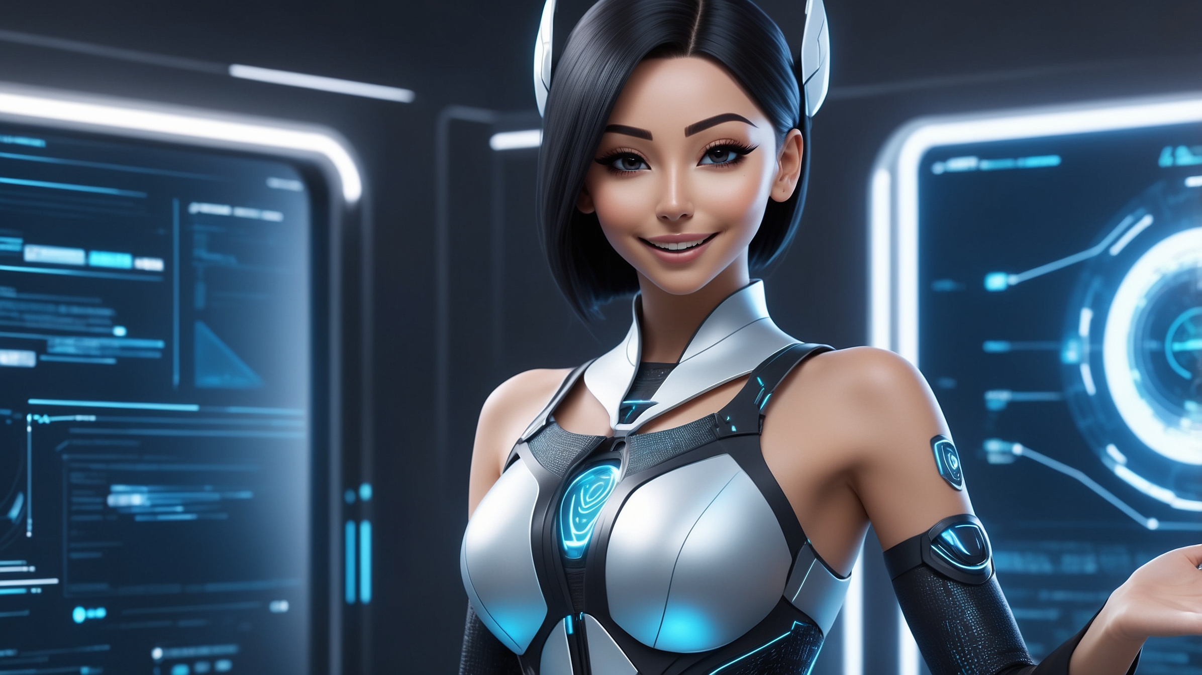Leonardo AI | Athena Character Reference | "Conclusion" Supporting Image