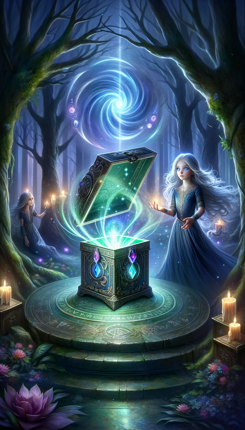First interpretation of Pandora's Box story