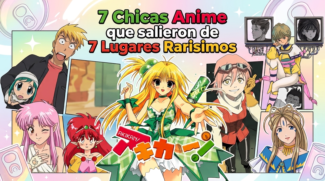Los 7 lugares más raros de dónde ha salido una Waifu 