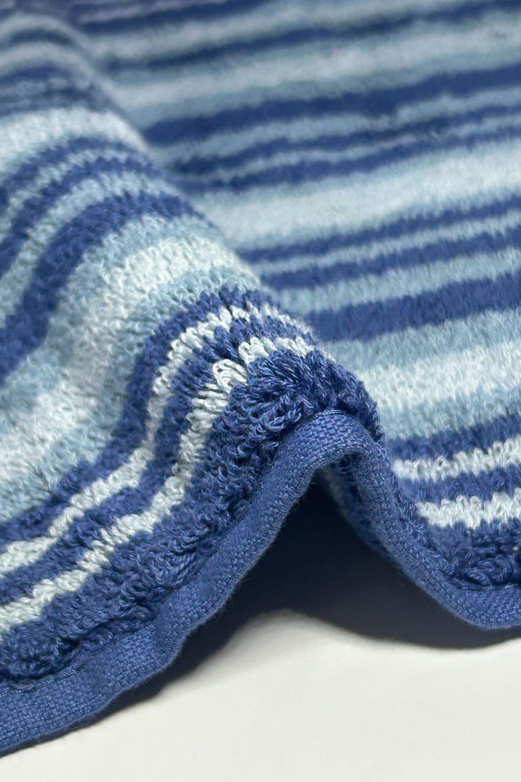 Denim Blue Stripe | 1 pcs Hand Towel | 50x80 cm 4