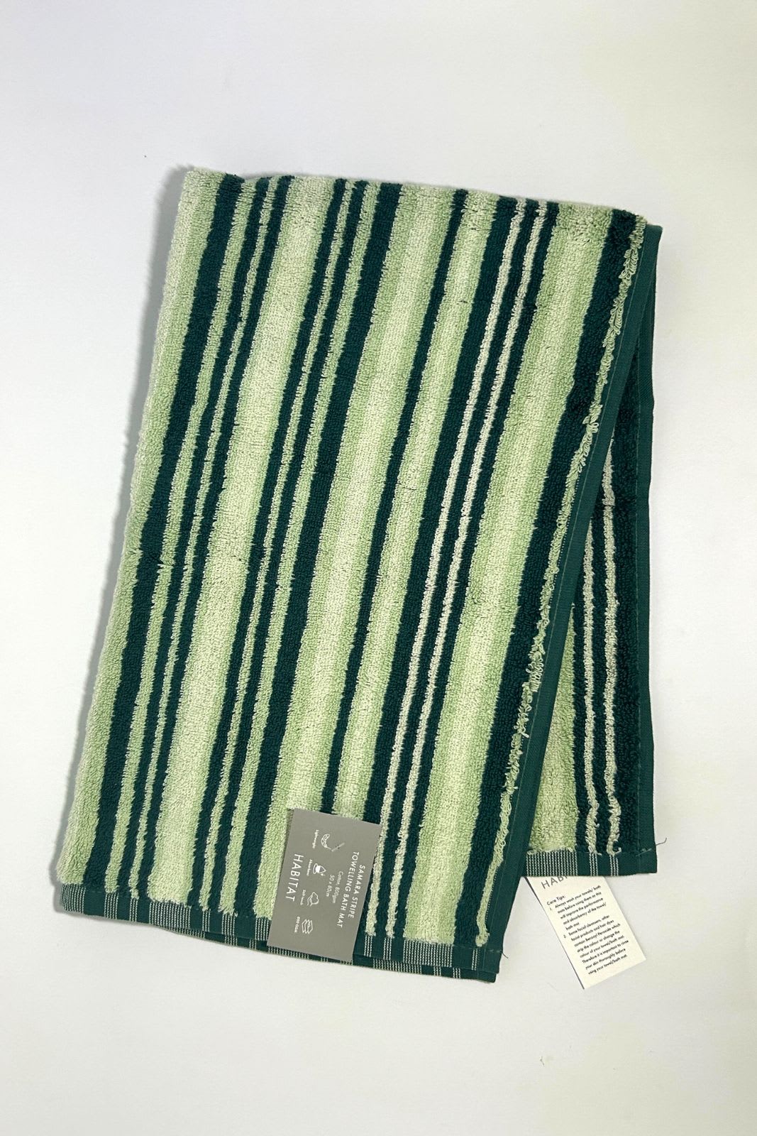 Forest Green Stripe | 1 pcs Hand Towel | 50x80 cm 3