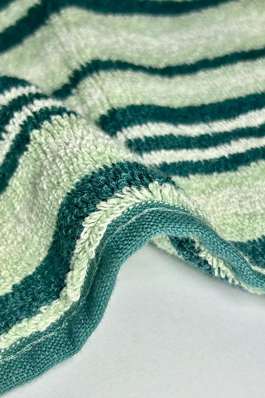 Forest Green Stripe | 1 pcs Hand Towel | 50x80 cm 4