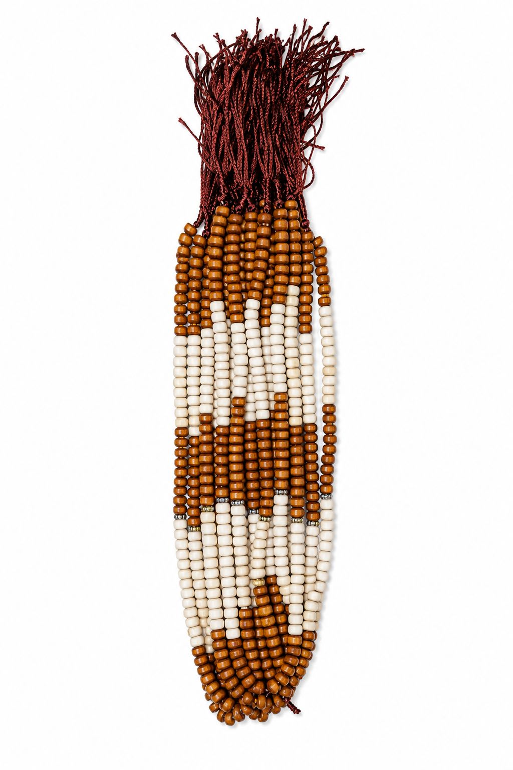 Classic Wood Style Tasbeeh Prayer Beads | 12 Pcs Pack | Dawraz Collection 3