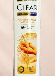 كلير Anti-Hair Fall — شامبو — تفاصيل الملصق الأصلي