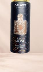 جالاكسي Black Stone — بخاخ معطّر — تفاصيل الملصق الأصلي