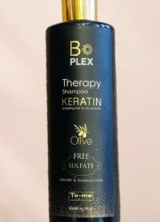 Bo Plex Therapy Keratin — شامبو — تفاصيل الملصق الأصلي