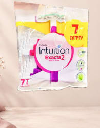شيك Intuition Exacta 2 — شفرات إزالة الشعر — تفاصيل التغليف الأصلي