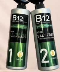 ثنائي B12 Salt Free — شامبو وبلسم البروتين — تفاصيل الصورة الأصلية