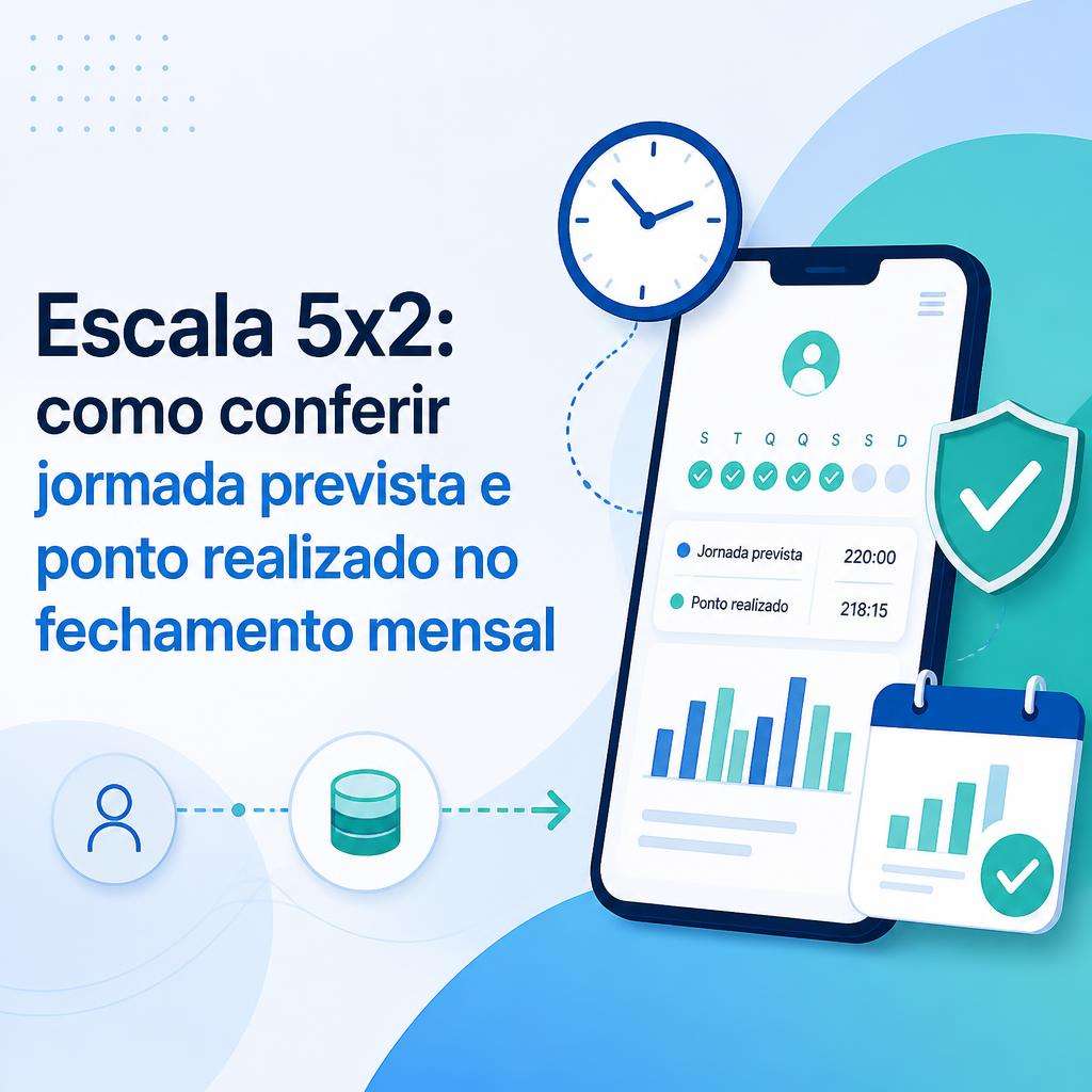 Escala 5x2: como conferir jornada prevista e ponto realizado no fechamento mensal - Educação | UsePonto Blog