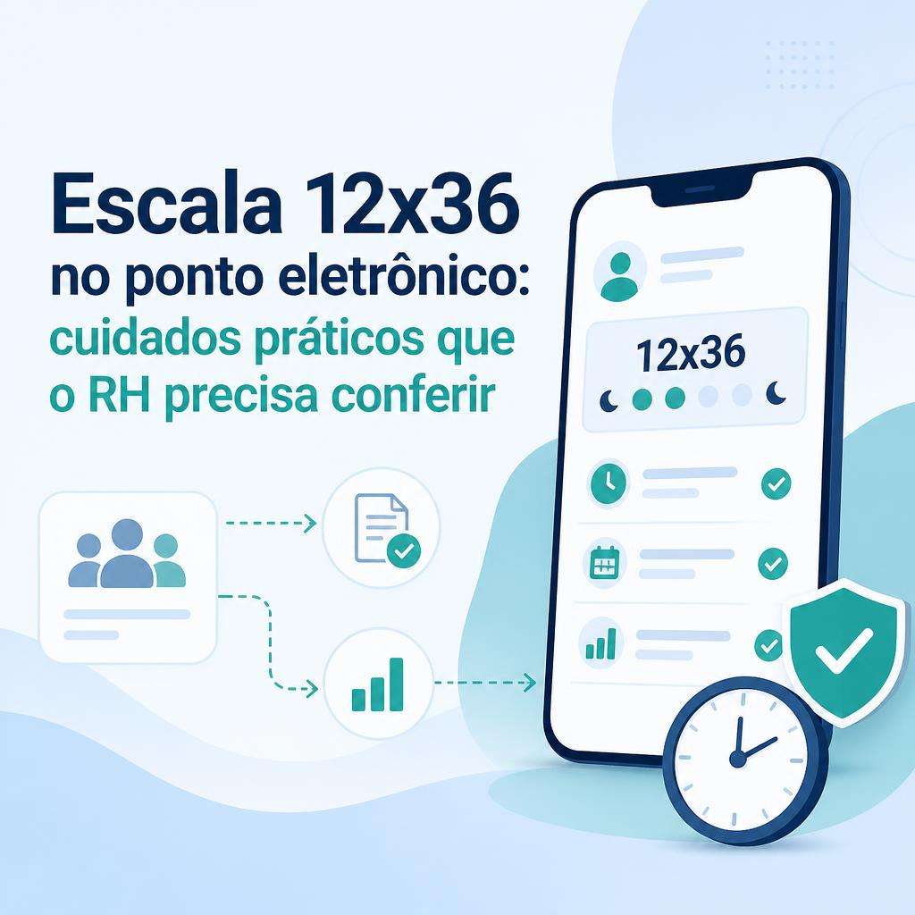 Escala 12x36 no ponto eletrônico: cuidados práticos que o RH precisa conferir - Legislação | UsePonto Blog