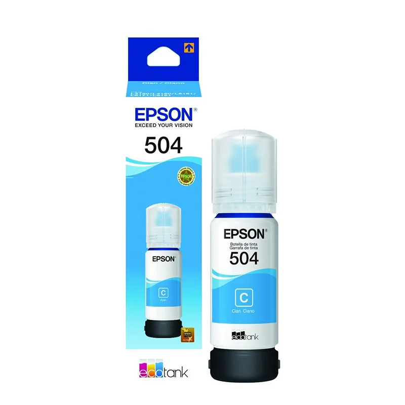 TINTA EPSON 504 AZUL